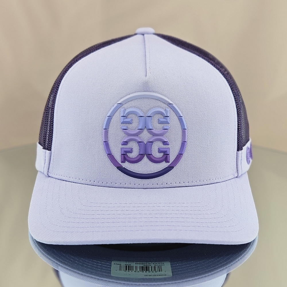 G/FORE Trucker Hat Cap Aura Purple Gradient Circle G's Snapback Vacation Golf